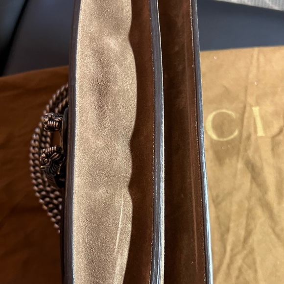 Gucci Beige and Brown Shoulder Bag - Picture 5 of 11